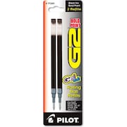 PILOT Pilot Refill for Pilot G2 Gel Ink Pens, Bold Point, Black Ink, 2/Pack PIL77289